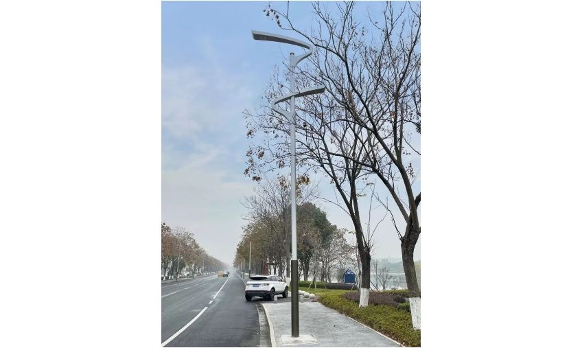 華體5G智慧路燈點亮南京后花園！